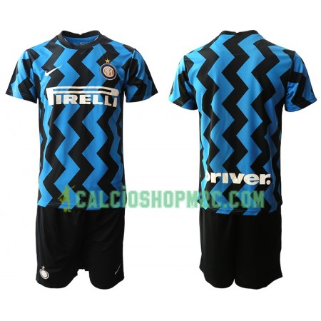 Inter Milan Bambino Maglia Prima 2020/2021 Manica Corta (+ Pantaloncini)